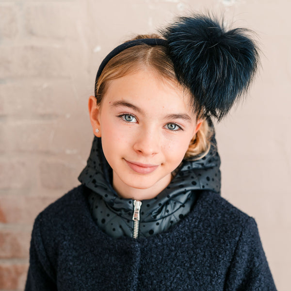 MAXI POMPOM HEADBAND