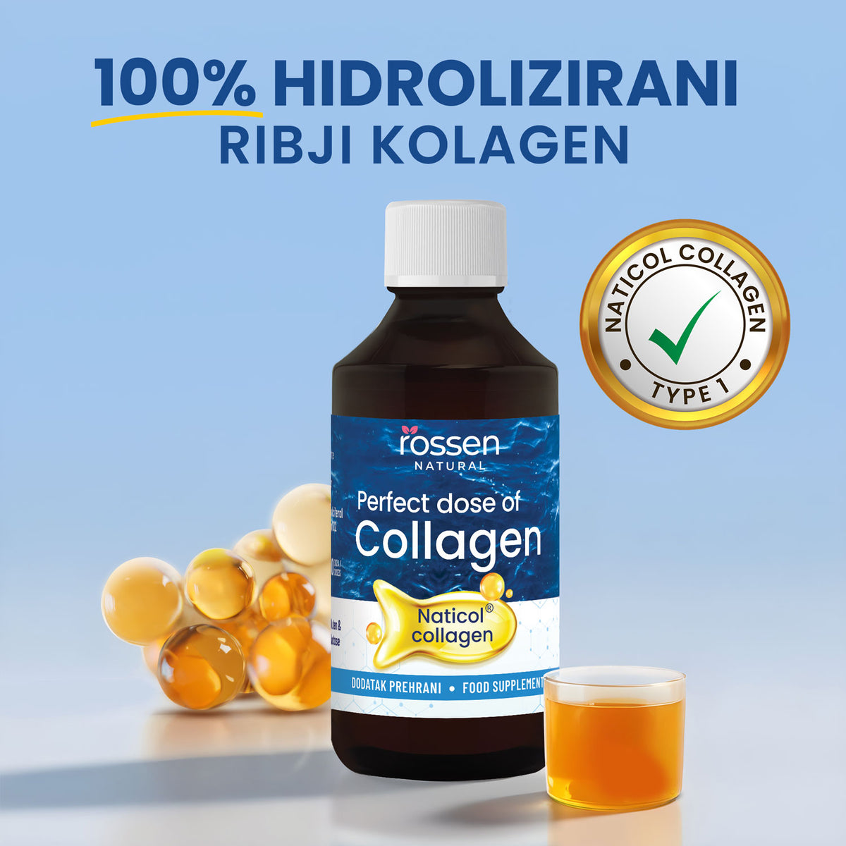 Perfect dose - FISH COLLAGEN 1x 250 ml - dietary supplement