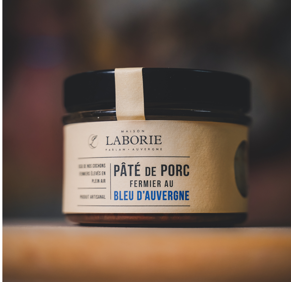 Farmhouse Pork Pâté with Bleu d'Auvergne