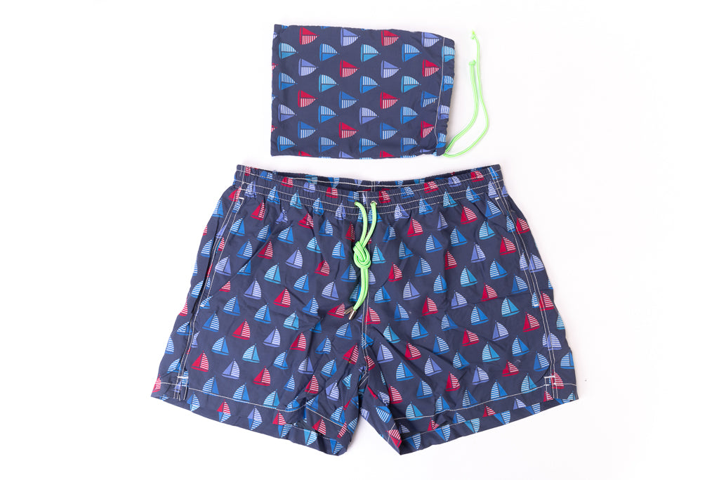 Boat Print Swimsuit