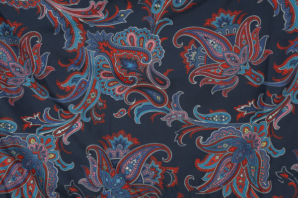 Swimsuit with damask pattern