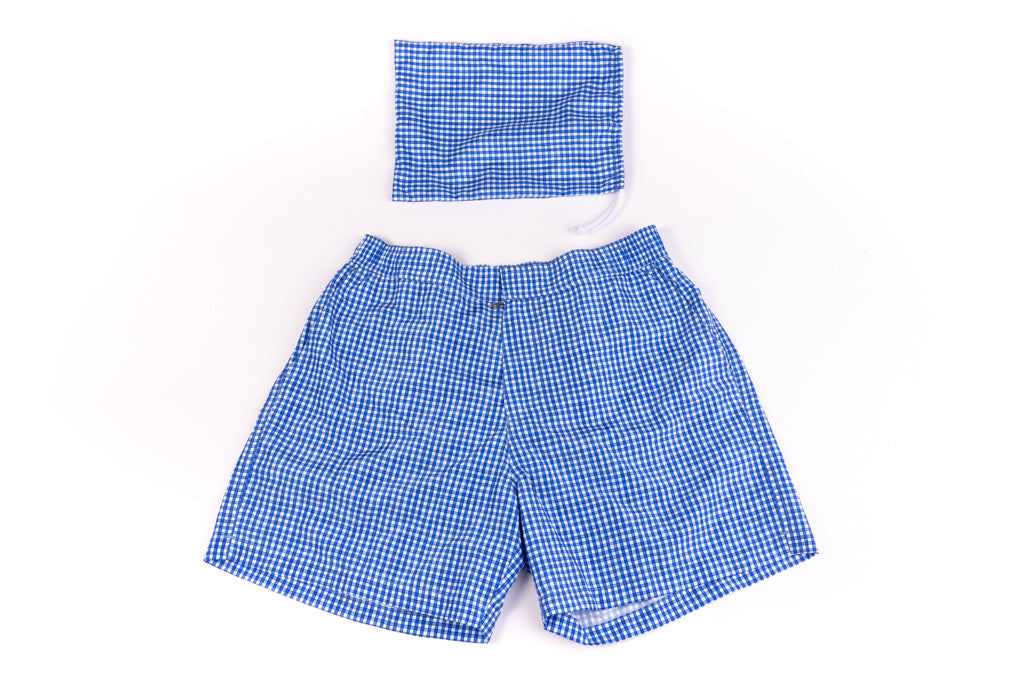 Checkered swimsuit