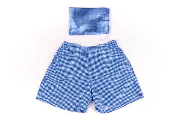 Checkered swimsuit