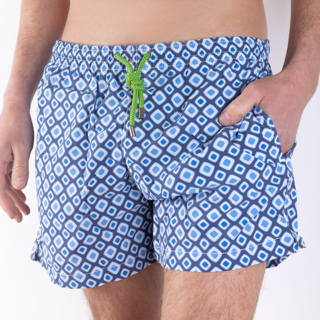 Costume da bagno rombi