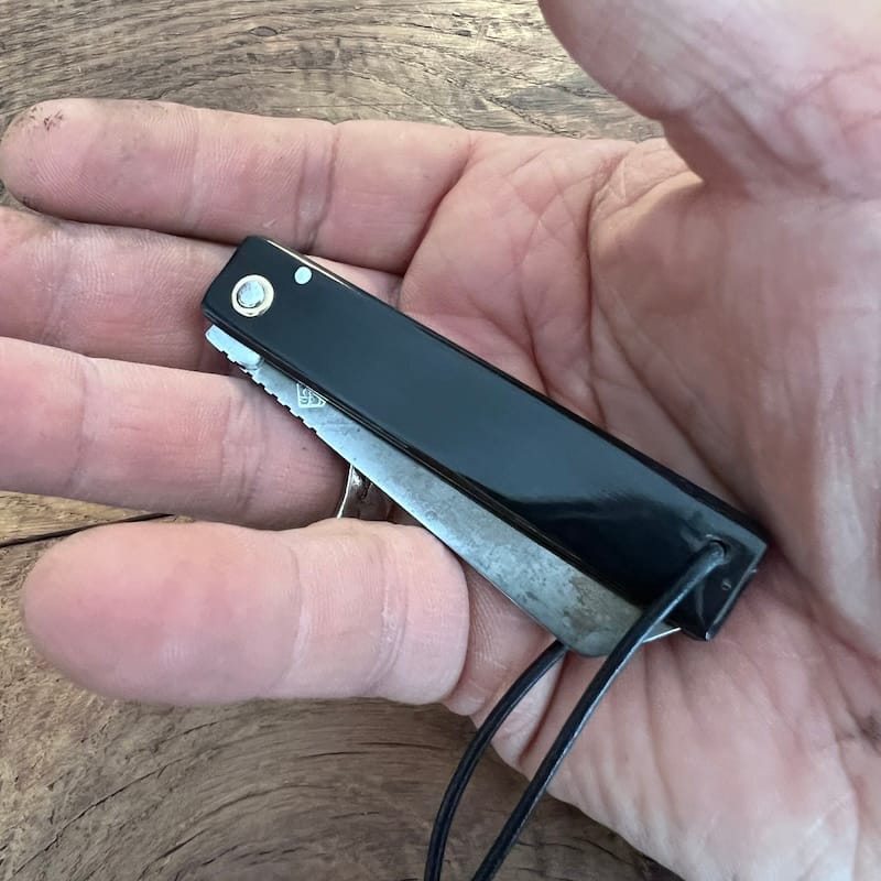 COUTEAU BASQUE PLIANT BASKOKAMI-BUFFLE