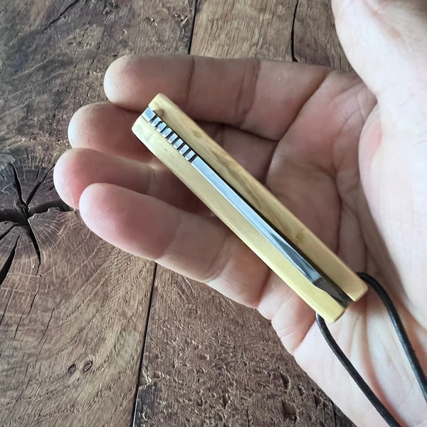 COUTEAU BASQUE PLIANT BASKOKAMI-BUIS