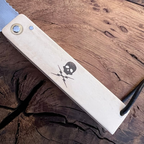 COUTEAU BASQUE PLIANT BASKOKAMI-MAMMOUTH DAMAS