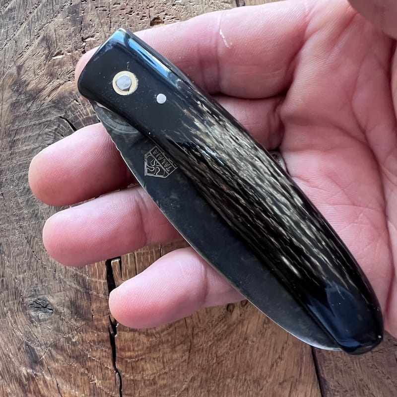 COUTEAU BASQUE DU BERGER EN CORNE DE BUFFLE