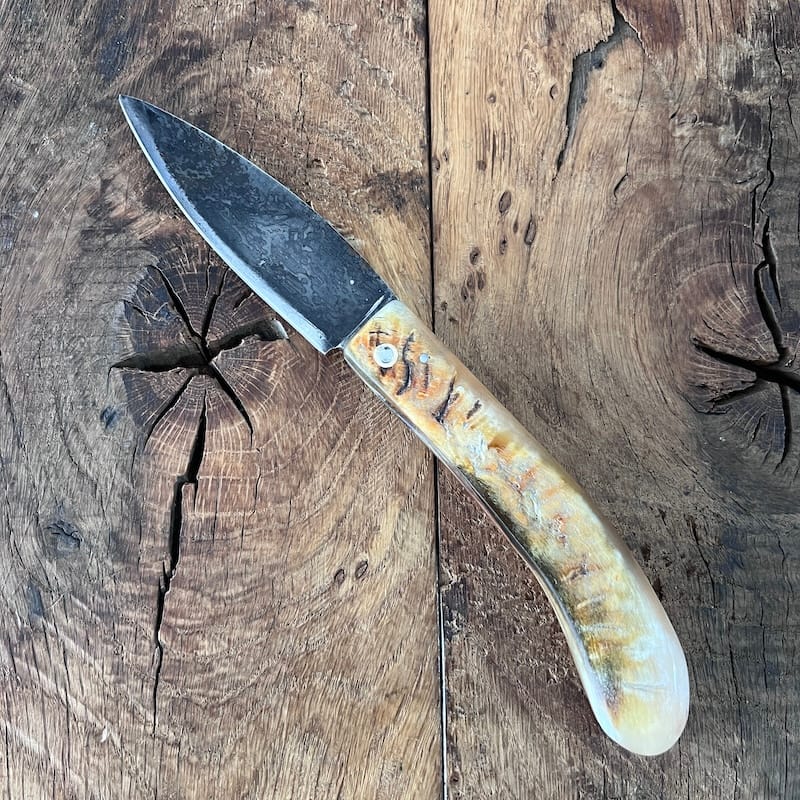 COUTEAU BASQUE DU BERGER EN CORNE DE MANECH