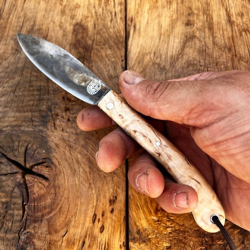 COUTEAU NAFARROA CARBONE BOULEAU