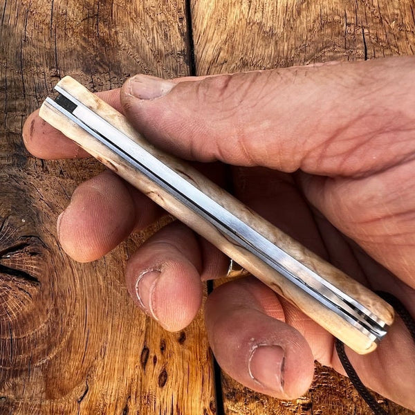 COUTEAU NAFARROA CARBONE BOULEAU