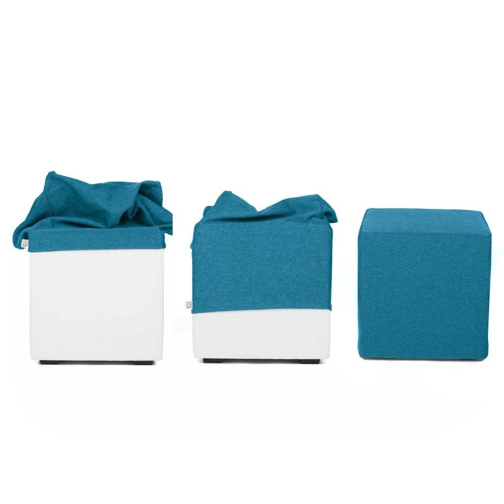 POUF COVER 45, Fodera in Cotone Poliestere 45x45