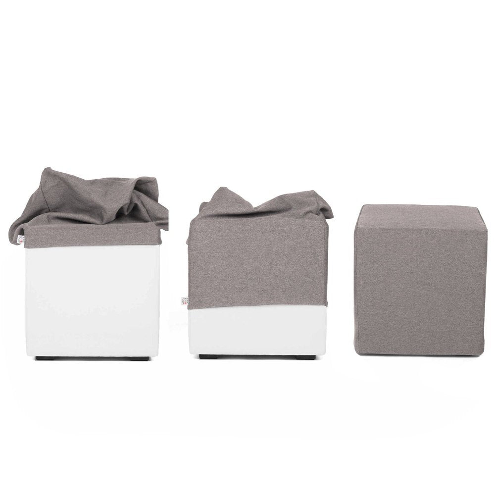POUF COVER 40, Fodera in Cotone Poliestere 40x40