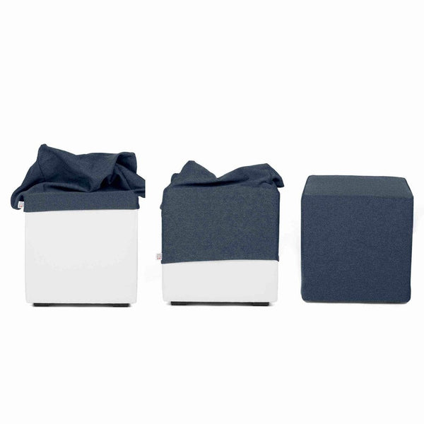 POUF COVER 45, Fodera in Cotone Poliestere 45x45