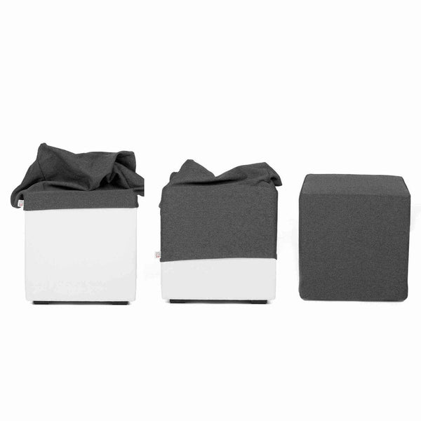 POUF COVER 40, Fodera in Cotone Poliestere 40x40