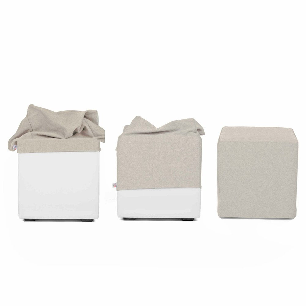 POUF COVER 40, Fodera in Cotone Poliestere 40x40