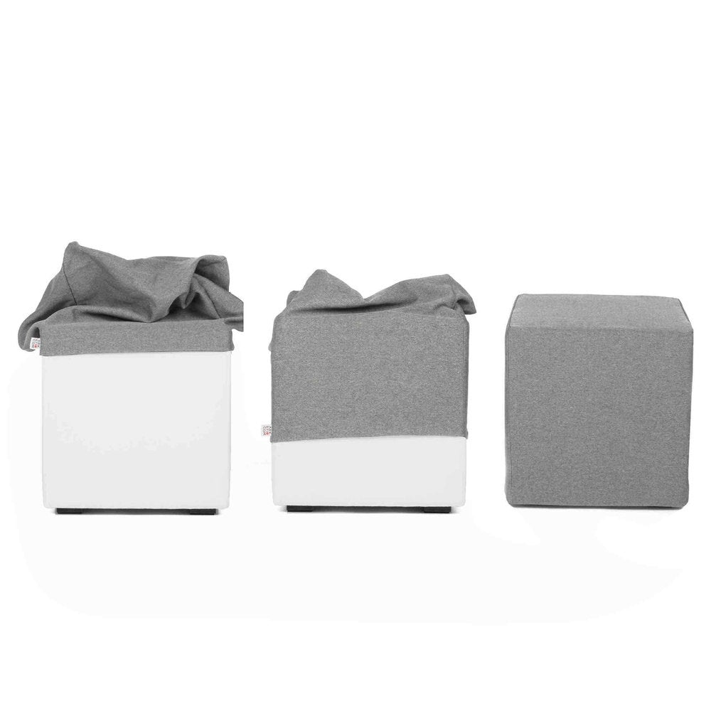 POUF COVER 40, Fodera in Cotone Poliestere 40x40