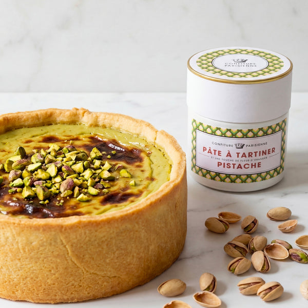 Majstorska radionica pistacijevog flana — Ju Chamalo x Confiture Parisienne