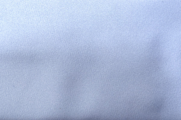 Shiny powder blue silk tie