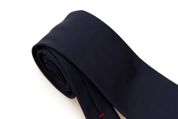 Pure silk blue tie
