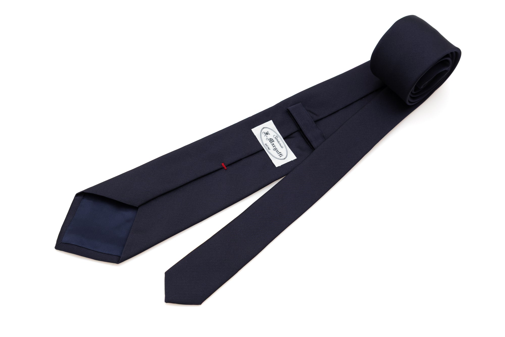 Pure silk blue tie