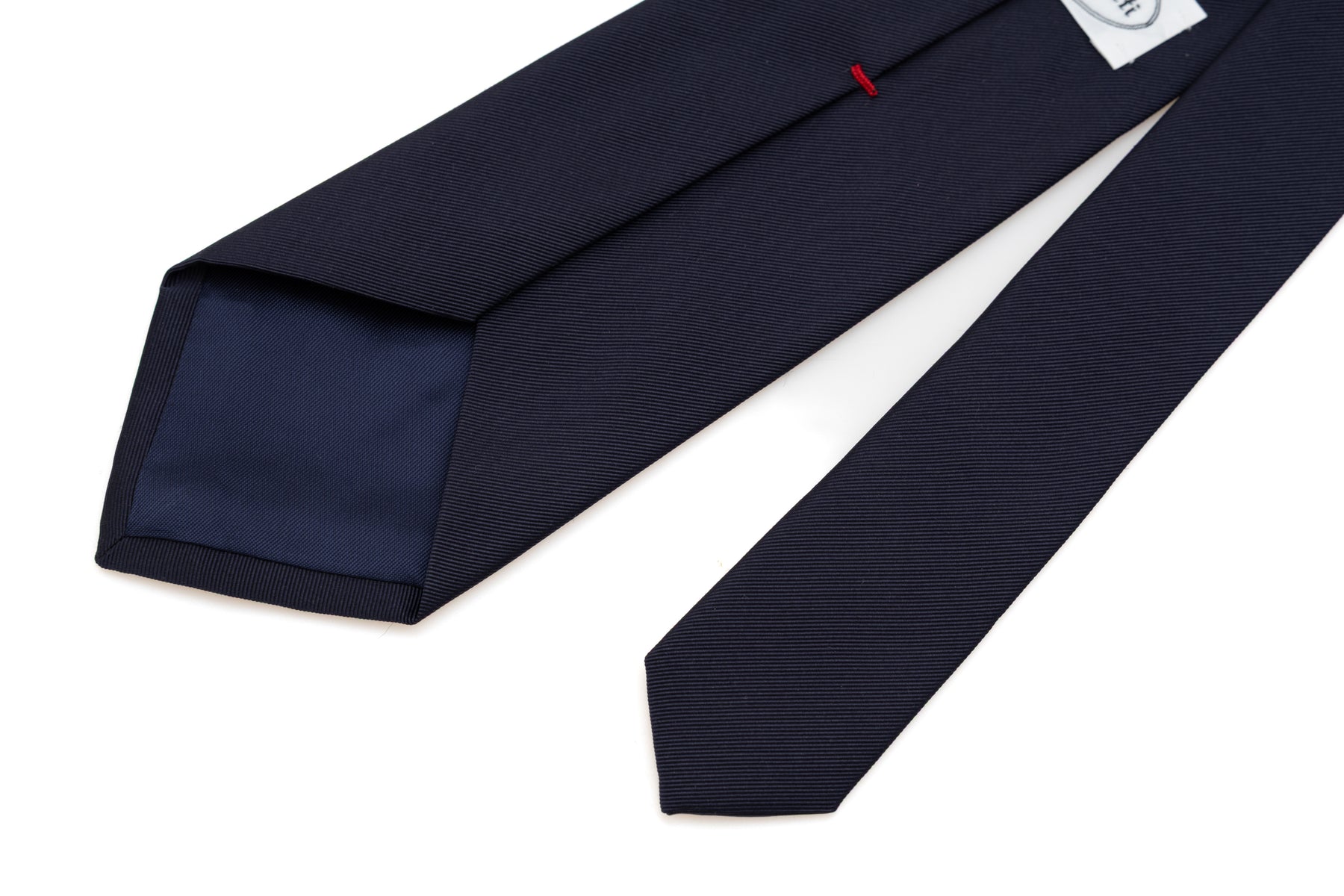 Pure silk blue tie