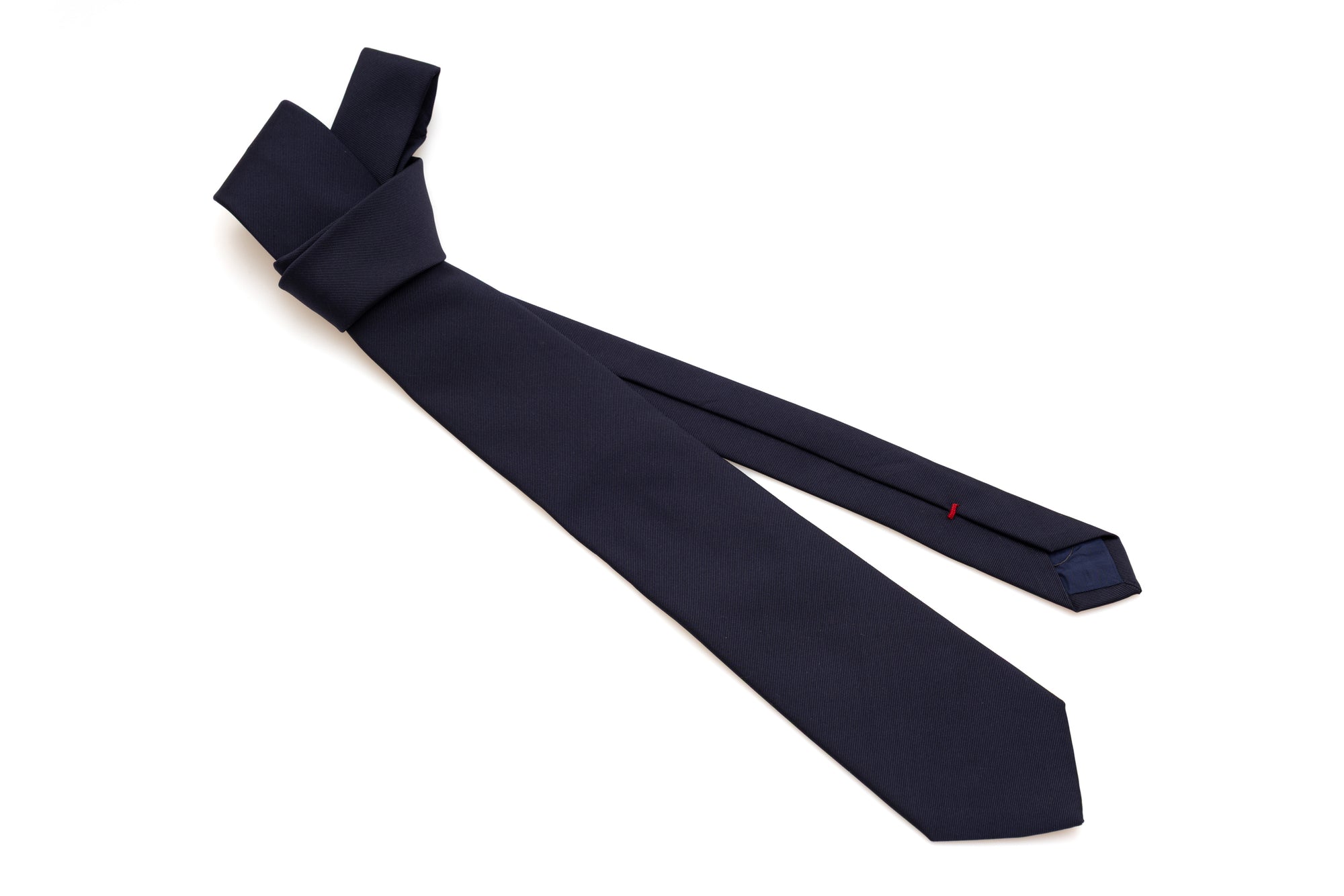 Pure silk blue tie
