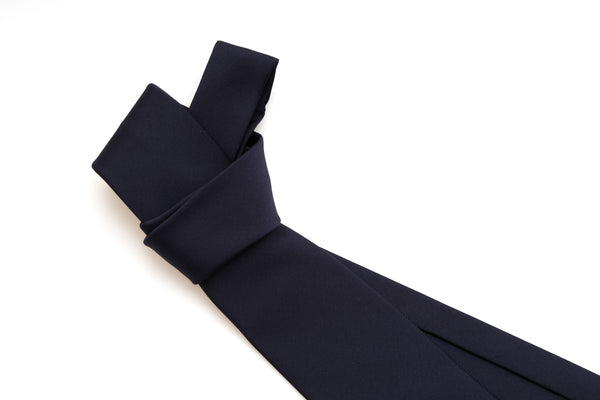 Pure silk blue tie