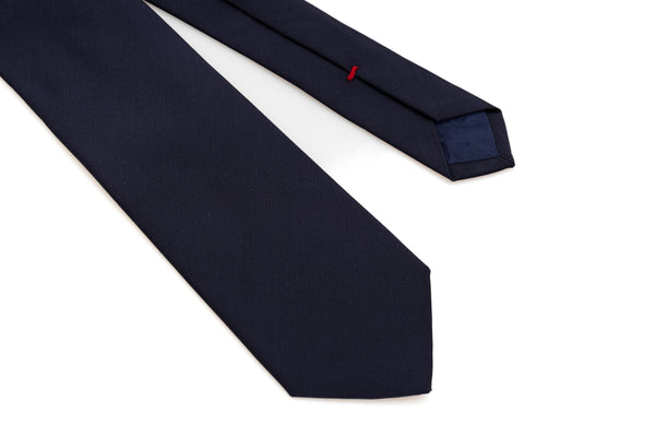 Pure silk blue tie