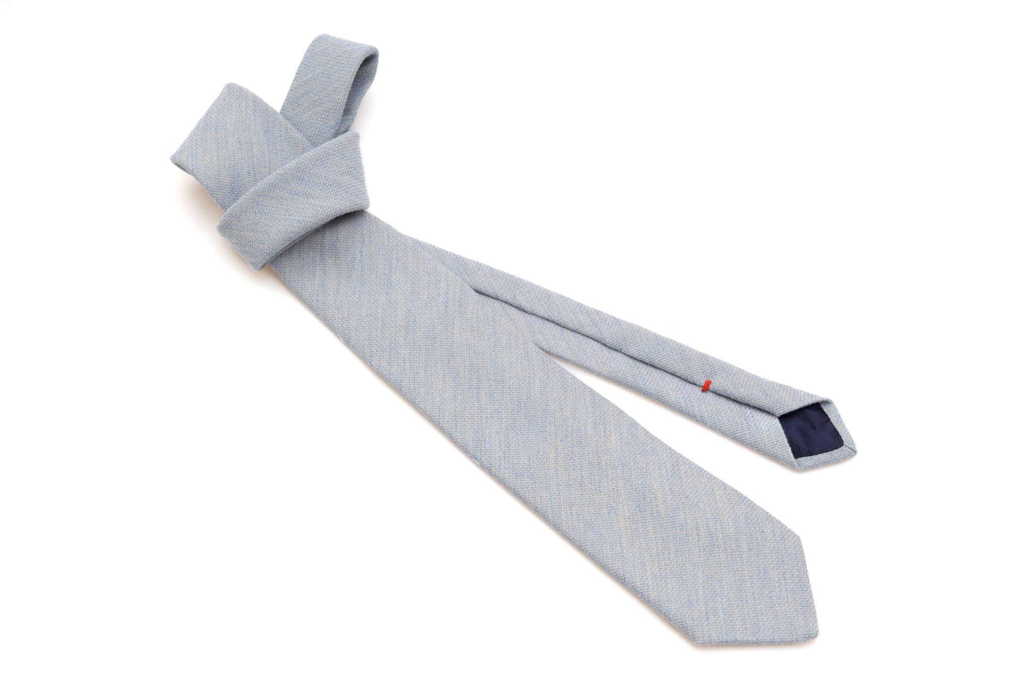 Light tie 100% wool
