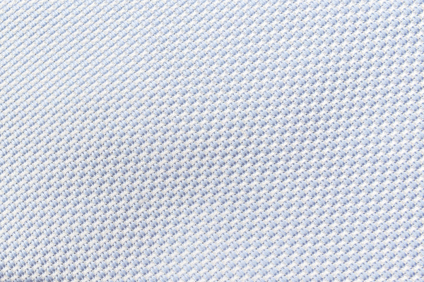 Light blue embroidered pure silk tie
