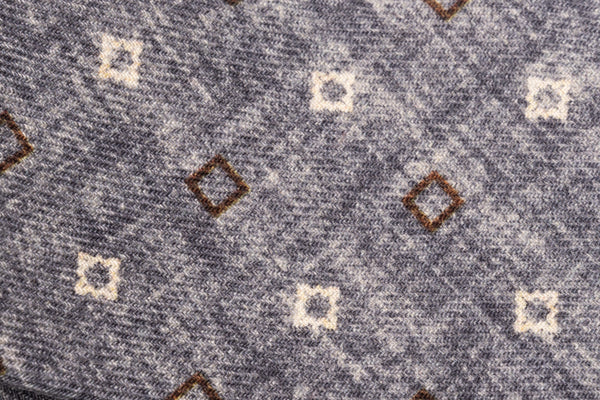 Siva kravata iz čiste volne