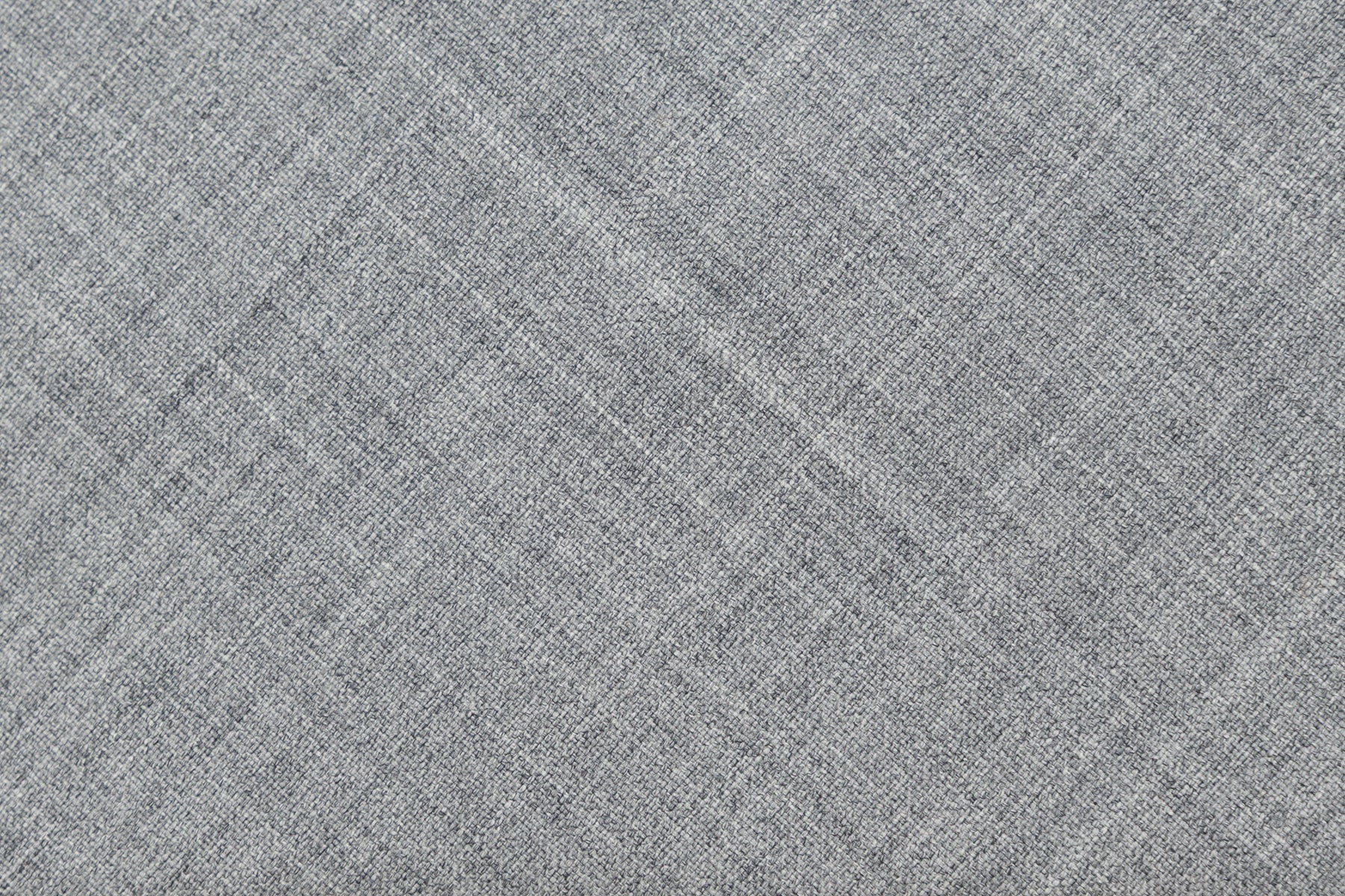 Light gray tie in pure wool