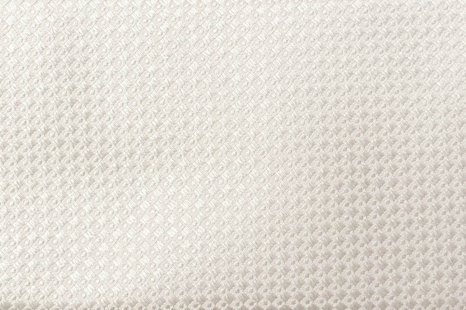 Embroidered pearl gray tie in pure silk