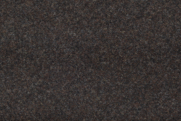 Solid brown tie in pure wool