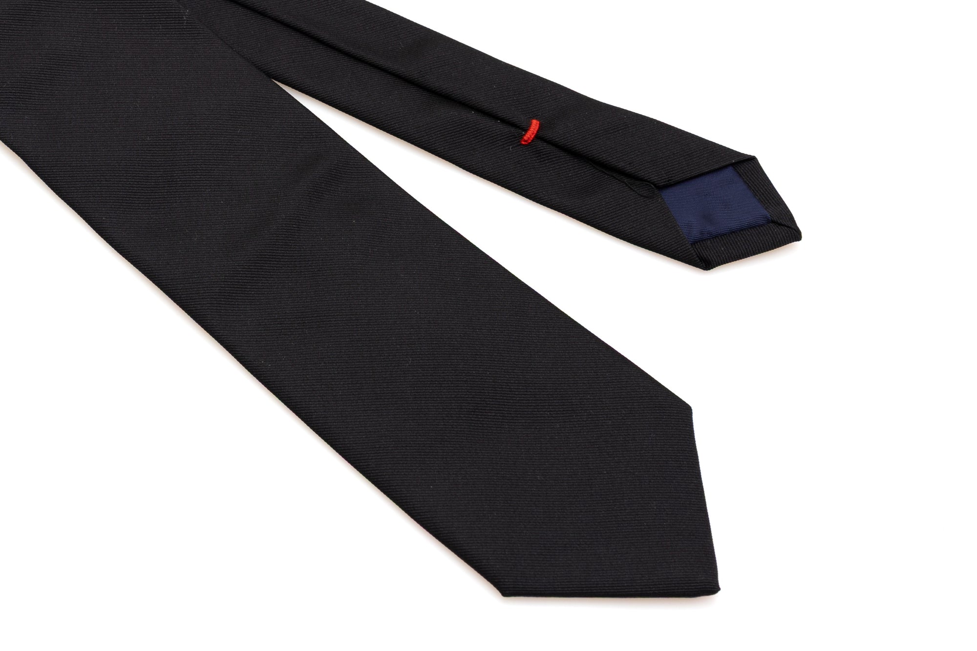 Black tie in pure silk