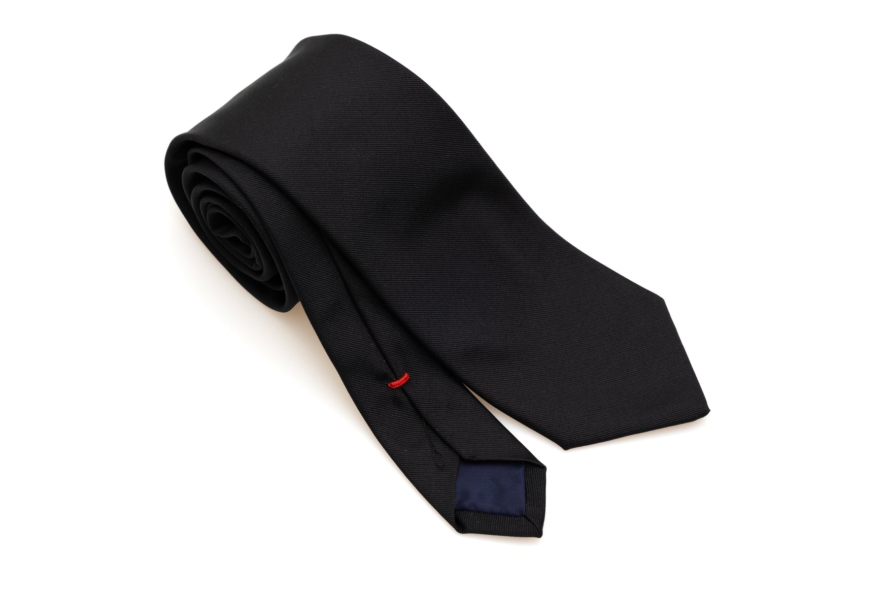 Black tie in pure silk