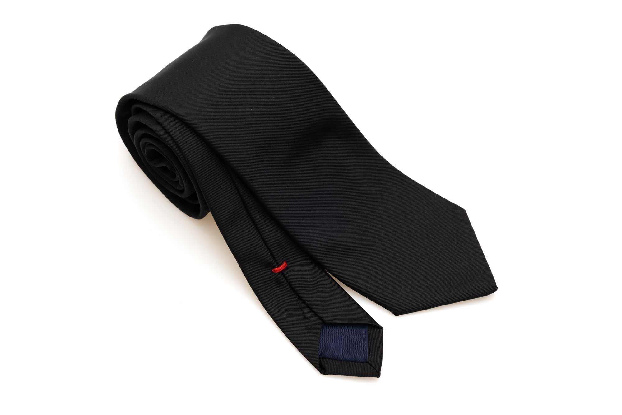 Black tie in pure silk