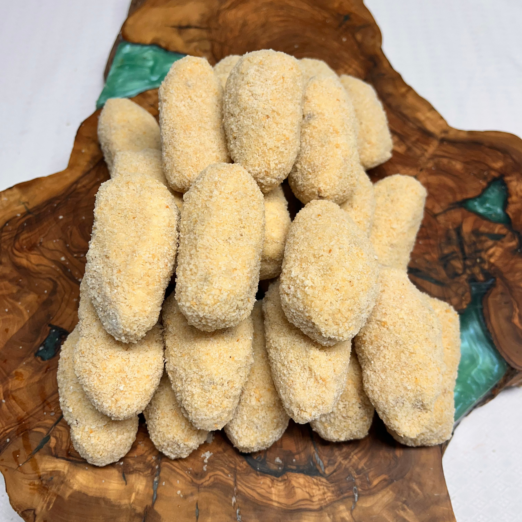 1 kg de Croquetas Caseras de Jamón Ibérico, Aprox. 30 unidades