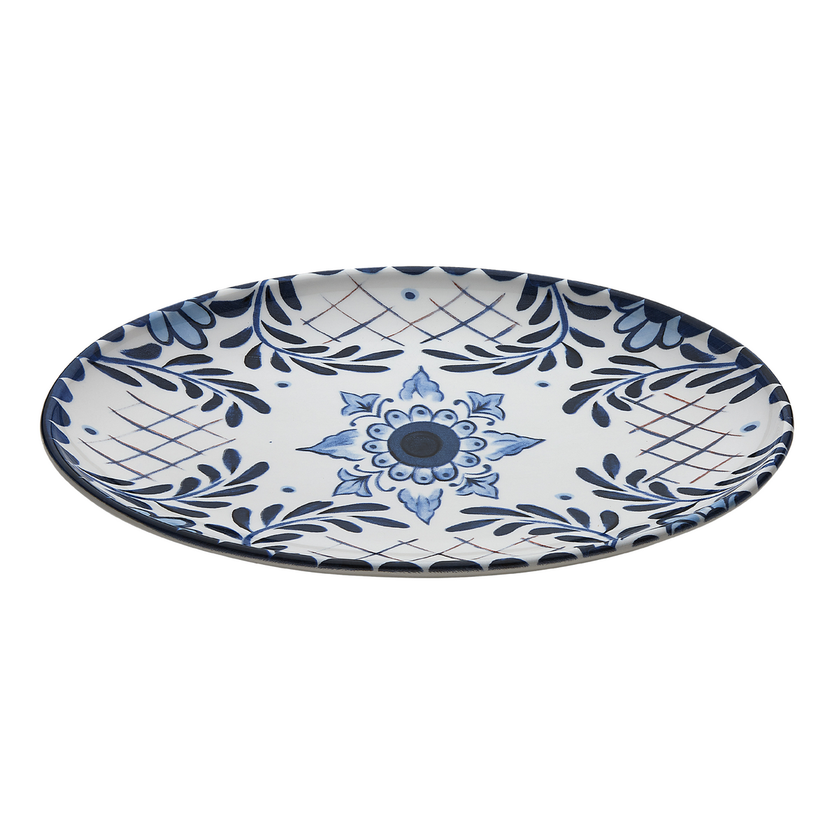 CERAMICA SANTORINI - OVAL TRAY 40 cm - EMPORIO ZANI