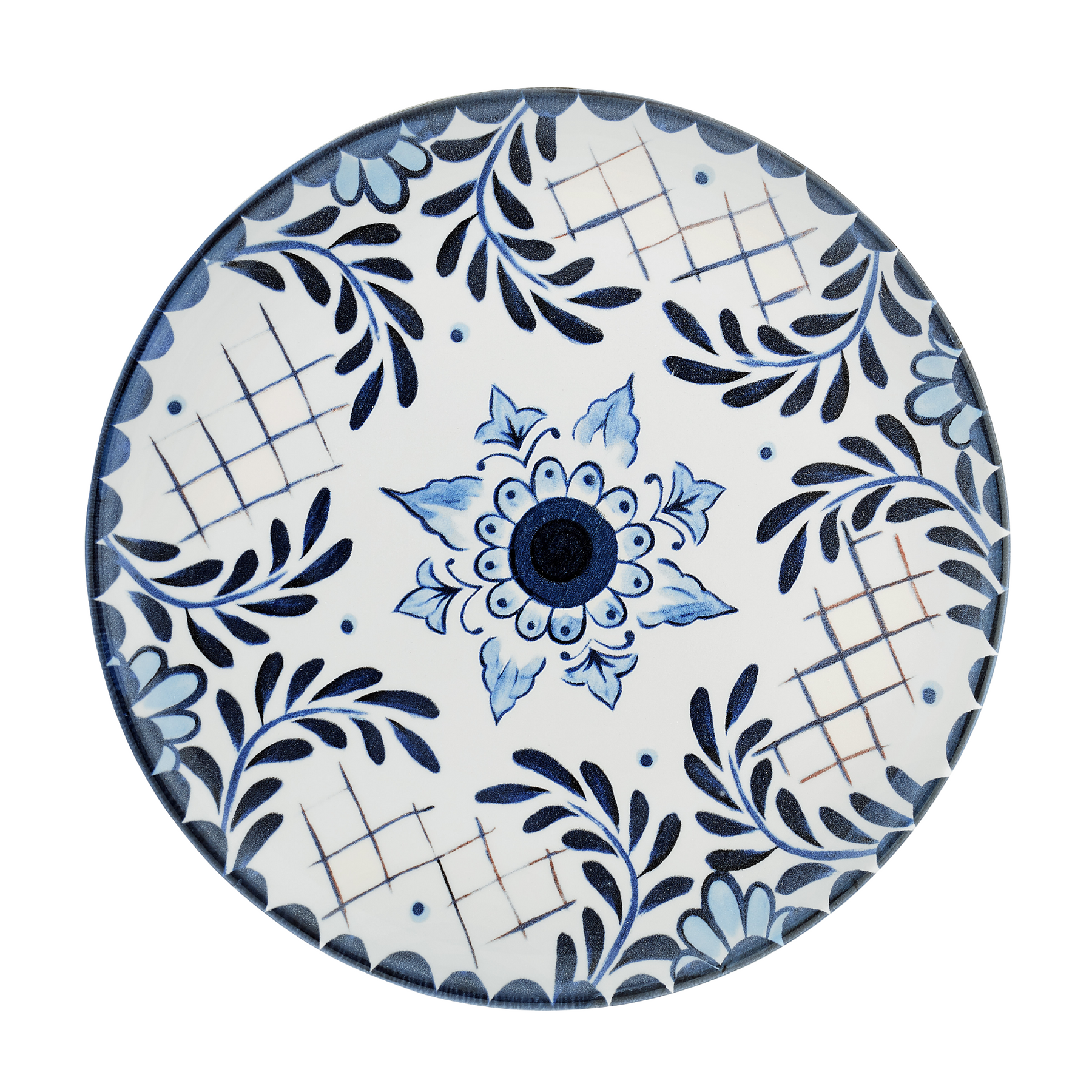 SANTORINI Ceramic - ROUND TRAY ø 36 CM