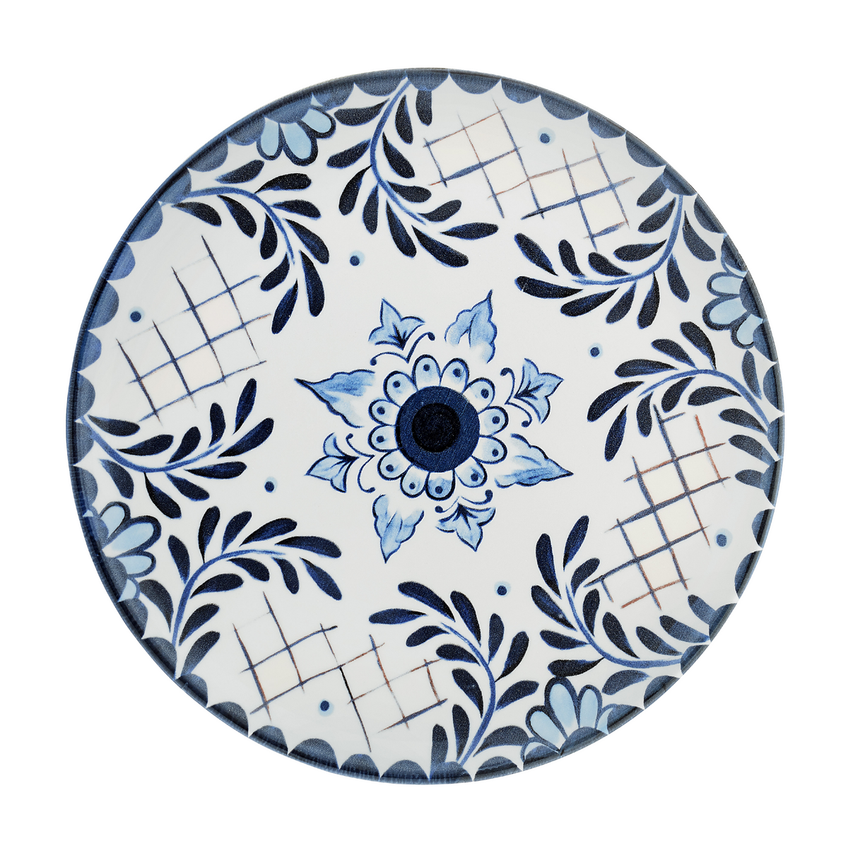 CERAMICA SANTORINI - ROUND TRAY 36 cm - EMPORIO ZANI