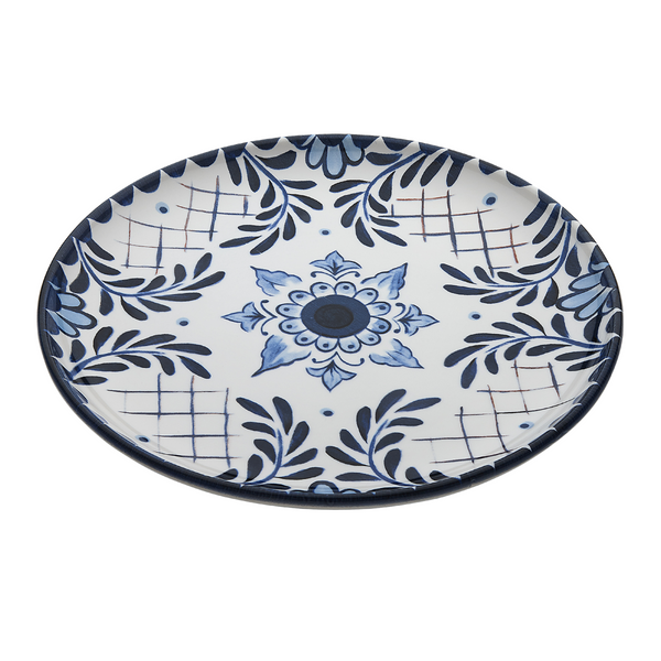 CERAMICA SANTORINI - ROUND TRAY 36 cm - EMPORIO ZANI