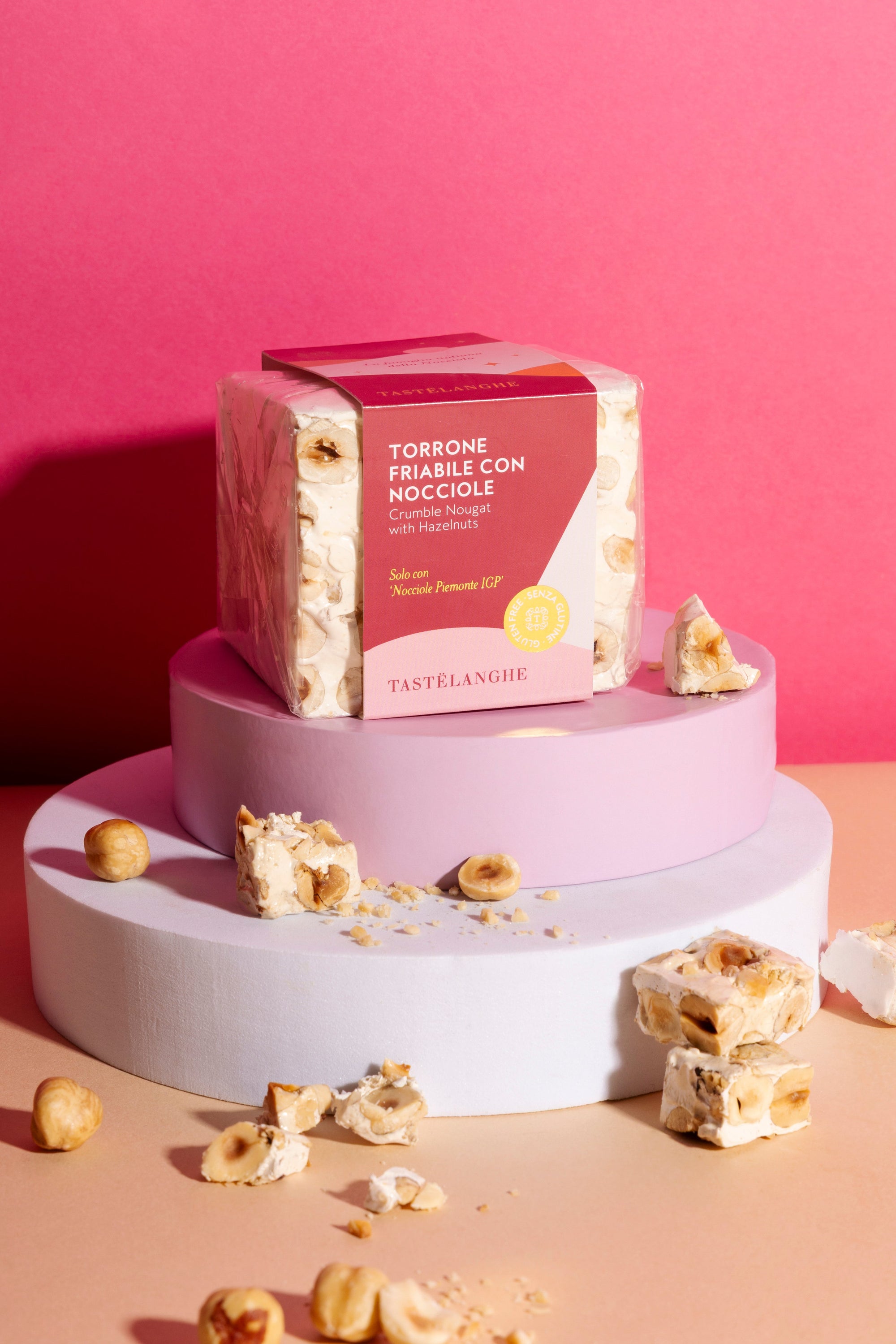 Cubotto Torrone Friabile con Nocciola Piemonte IGP | 250g - Tastëlanghe Azienda Agricola