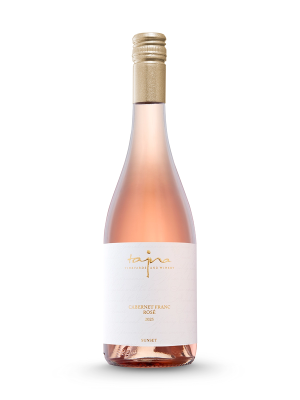 íno Cabernet Franc Rosé SUNSET 2025 z ekologického vinohradu