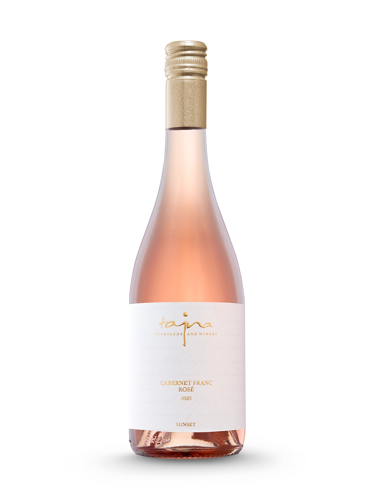 íno Cabernet Franc Rosé SUNSET 2025 z ekologického vinohradu