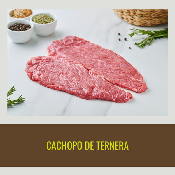 Cachopo de ternera para rellenar, 5 piezas