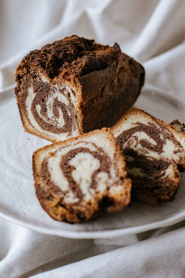 Gâteau marbré entier