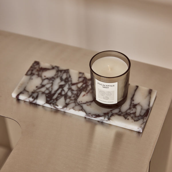Marble Tray Rectangle S Calacatta 10x25cm