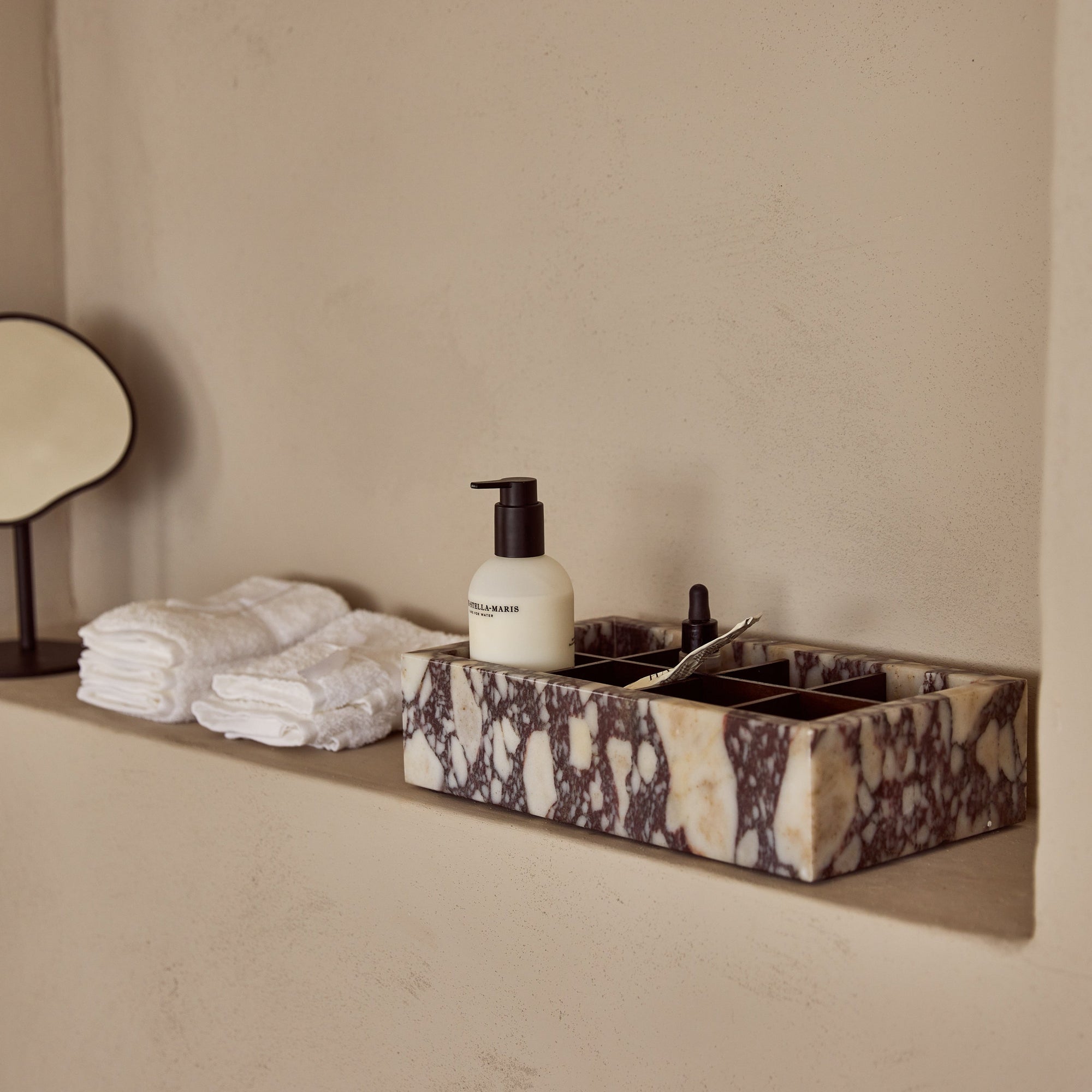 Calacatta organizer box 32.5x17.5x8cm